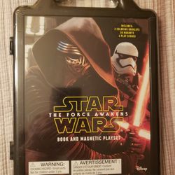 Star Wars Book & Magnetic Playstation. NEW!