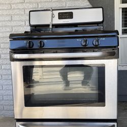  Frigidaire 30-inch Gas Stove and Whirlpool Microwave