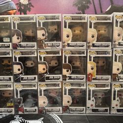 Game Of Thrones Funko PoP Collection + Dorbz/T-Shirt/DVD (105 Total Pieces)