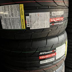 305/45/18 New Nitto NT555R2 Tires available and in stock perfect for Drag Packs!! $340 each tire 