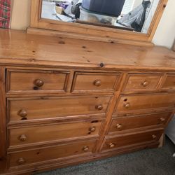 Make An Offer. Dresser And Matching Night Stand. 