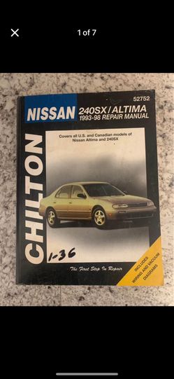 Nissan Auto manual Book