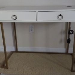 Beautiful White Desk or Console Table