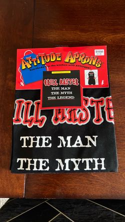 Man bbq apron