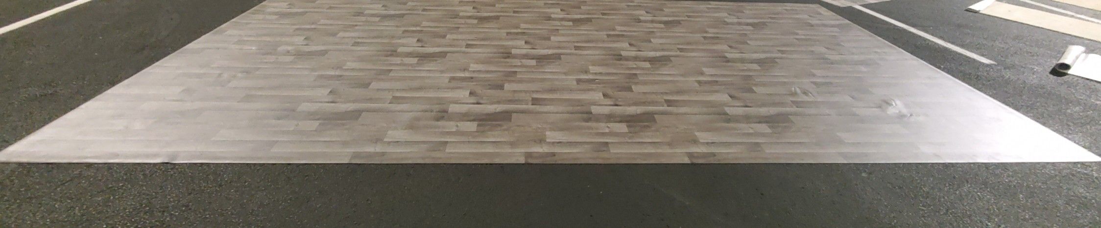 Grayson Wood 20ft X 10ft Cut to Length Waterproof Vinyl Sheet Flooring
