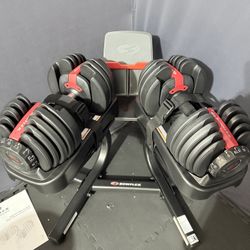 BowFlex SelectTech 552 Adjustable Dumbbells with Stand 