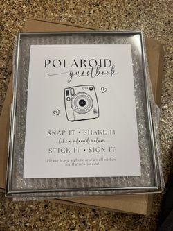 Welcome Table Frame 