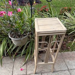 Rattan Plant Stand