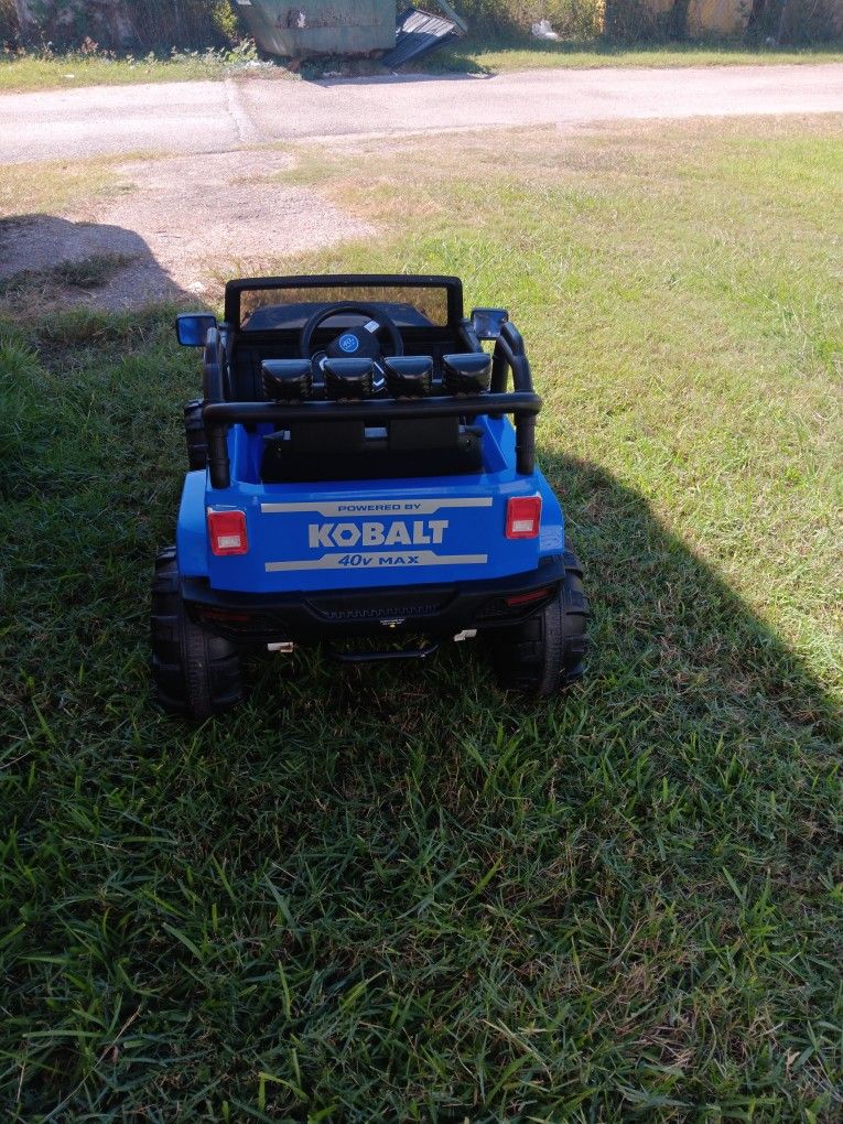CoBalt 40v Maz Carro Para Niño