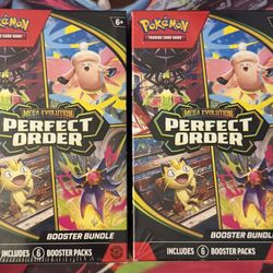 Pokemon Perfect Order Booster Bundles