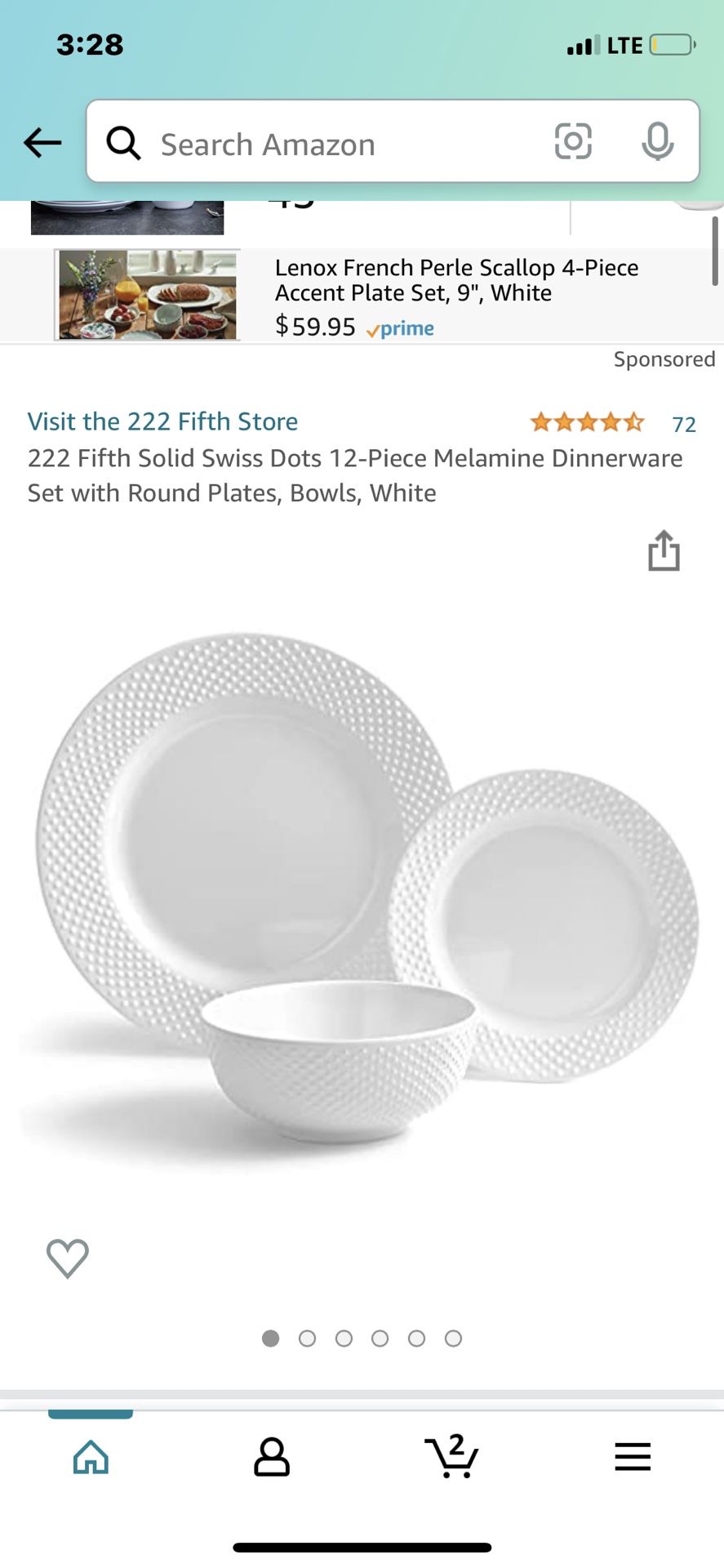 White Dishes Brand New