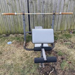 Weight Bar + Weight Set 