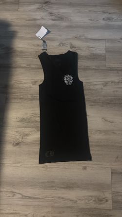Chrome Hearts Black Tank Top - Medium - New With Tags