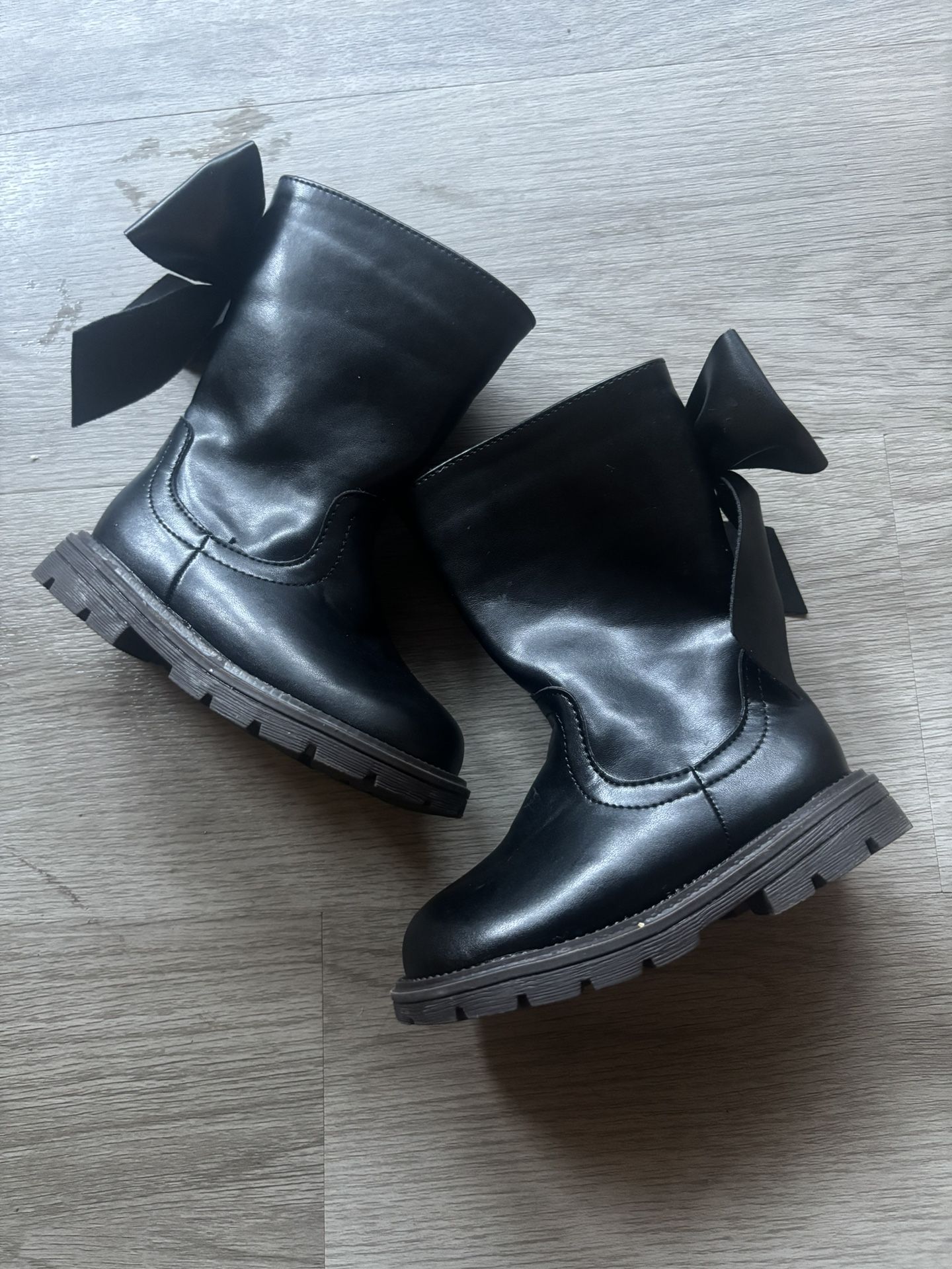 Black Toddler Boots 