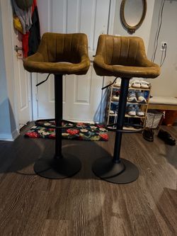 Set of barstools - MCM inspired