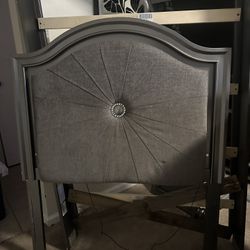 Twin Size Head Board And Frame 