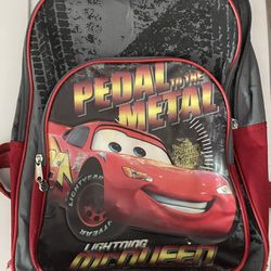 Lightning McQueen Rolling Backpack