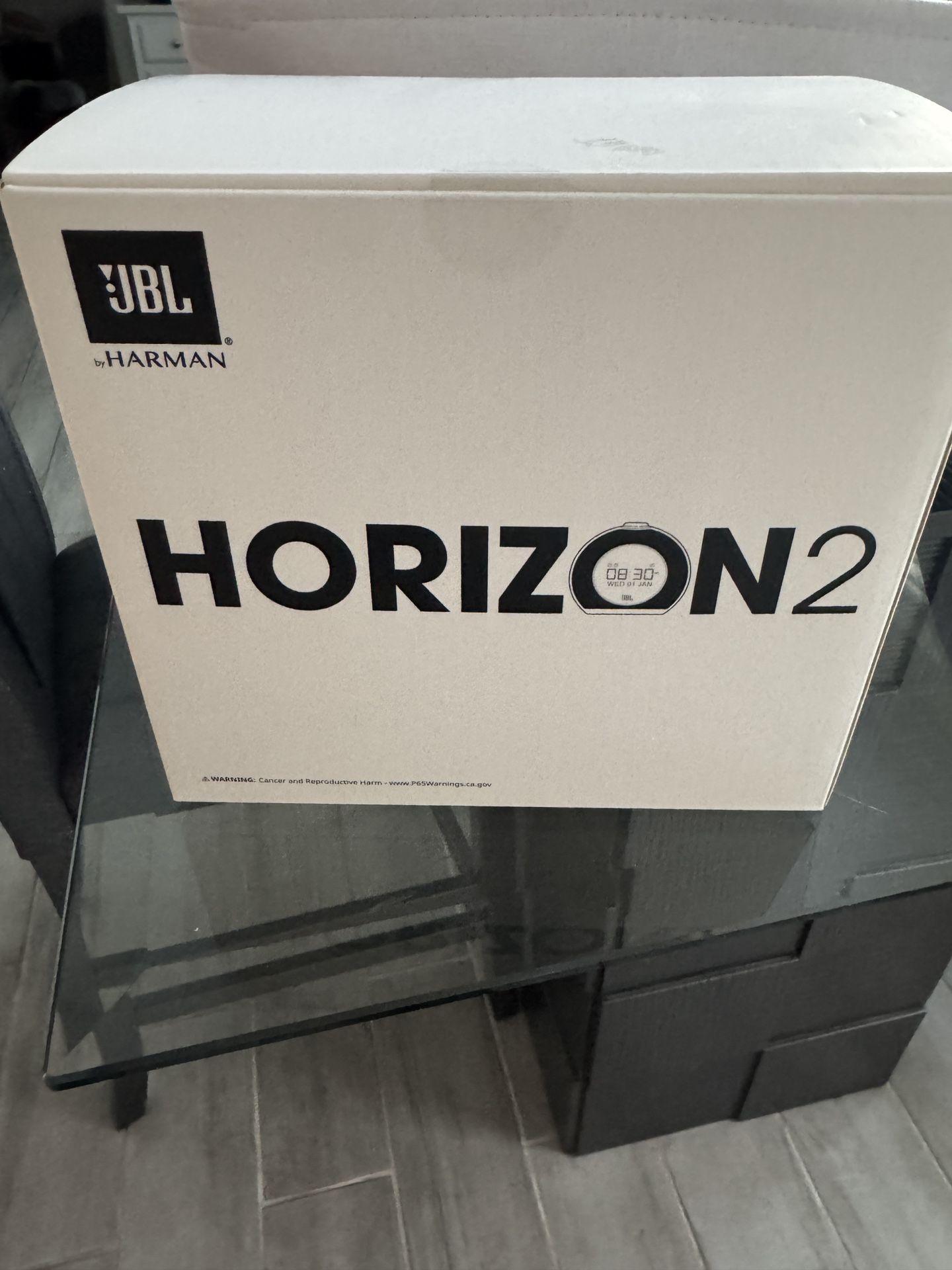 JBL Horizon 2 Bluetooth Clock Radio Speaker With FM Radio And DAB