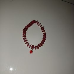 New 2026 Unisex Rare 58Mm Faceted Red Ruby Bracelet Vintage Natural Stone Jewelry Noble Beaded Hand Chainwomen Geometric Luxury Accessories Trendy Bes