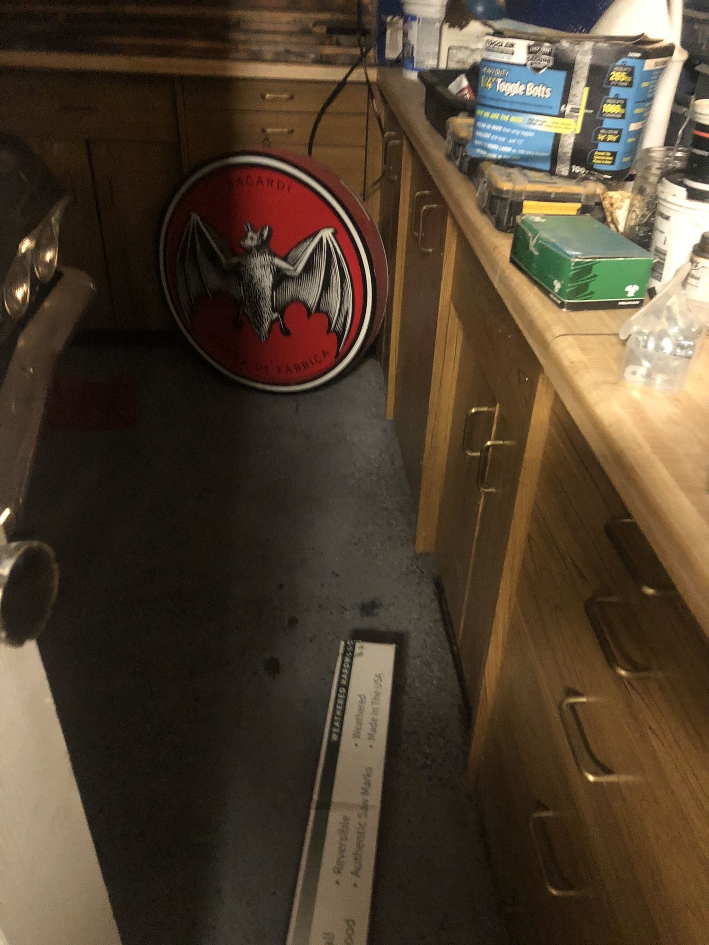 Bacardi Bat Bar Decor 