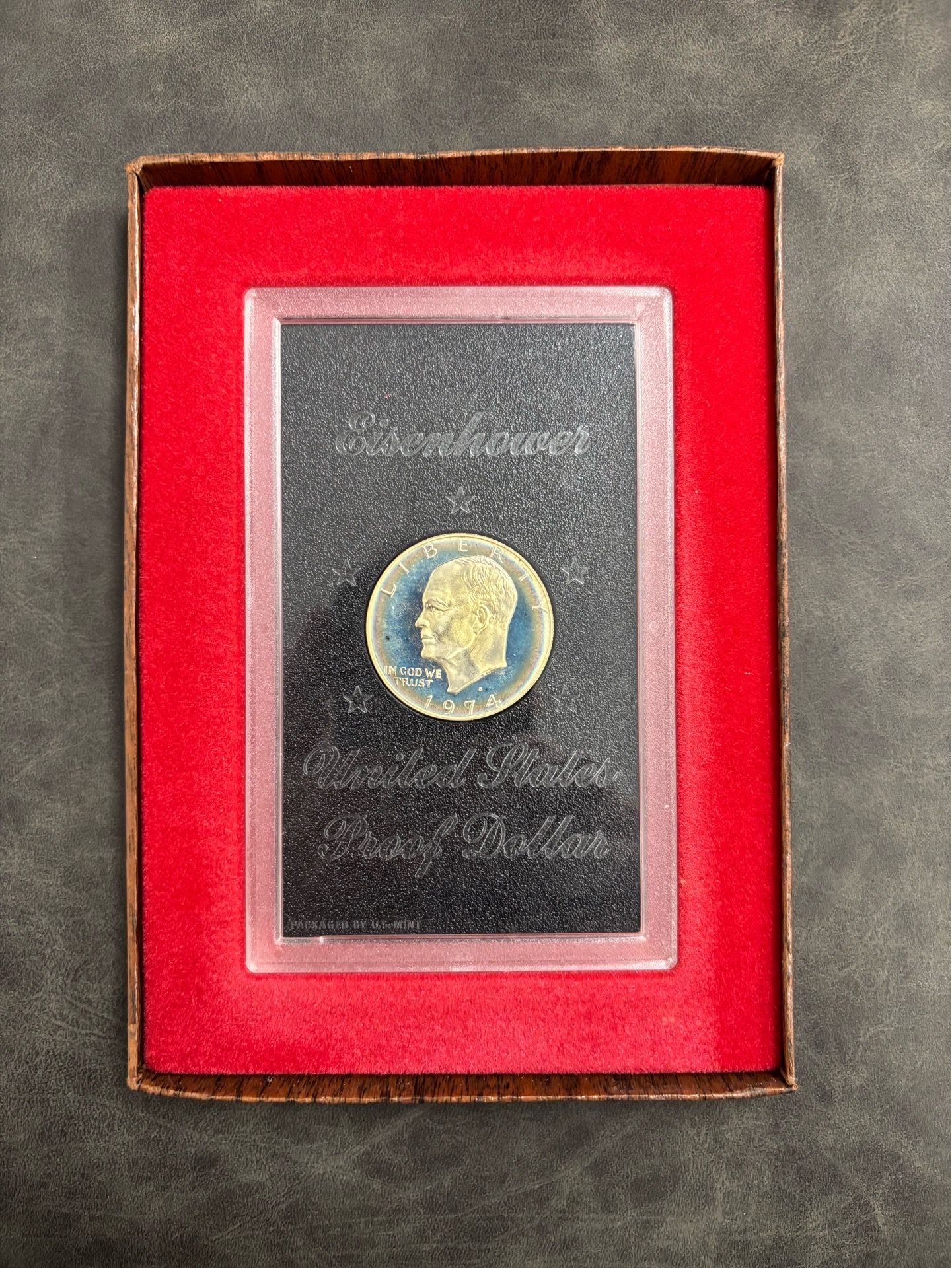 1974-S Eisenhower GSA Proof Dollar in OGP -- GORGEOUS COIN! — SHIPPING AVAILABLE!
