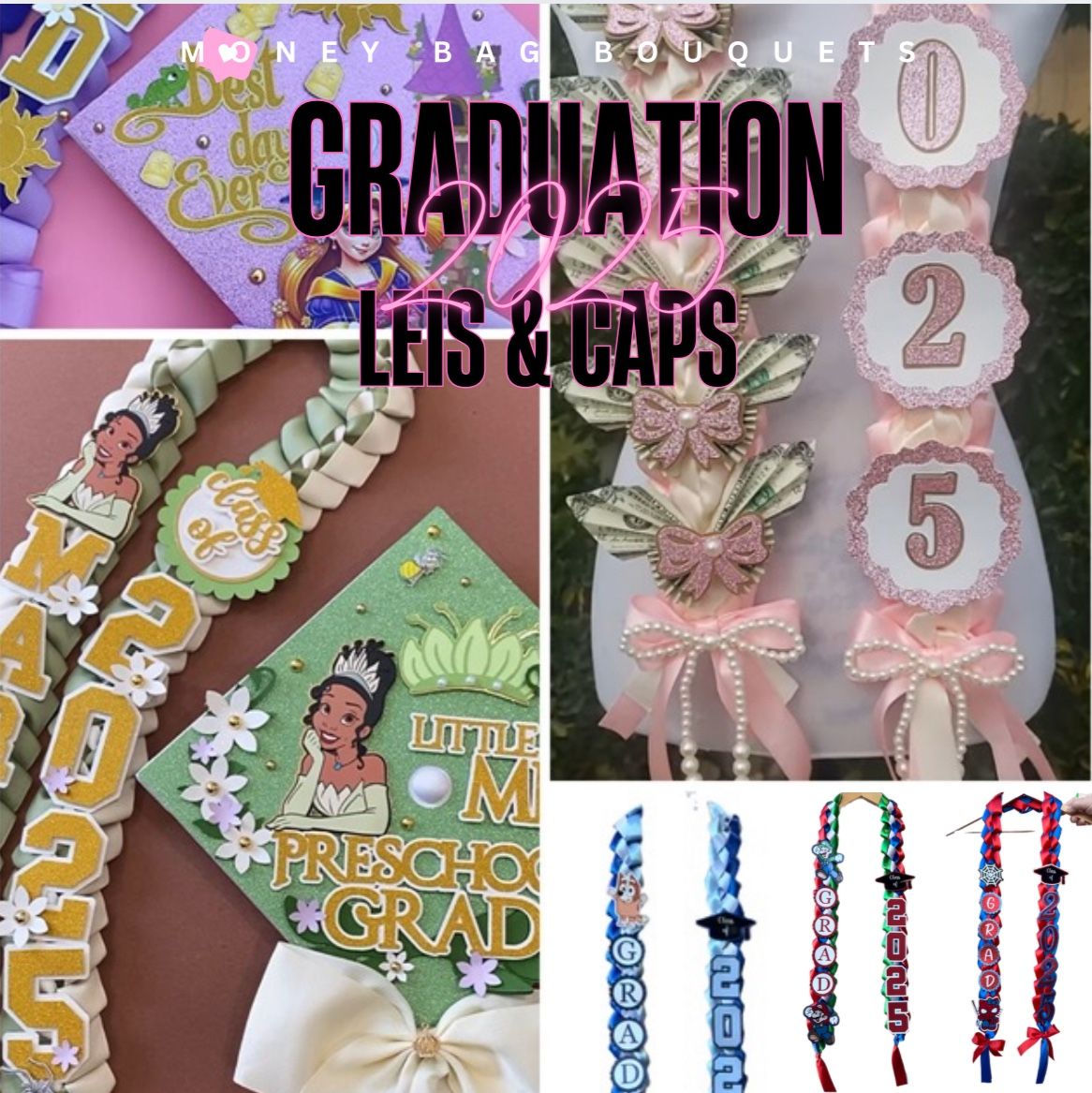 Graduation Lei & Cap