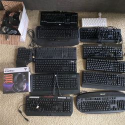 Gaming Keyboard Lot 
