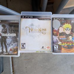 PS3 Games (And One pS4 Game)