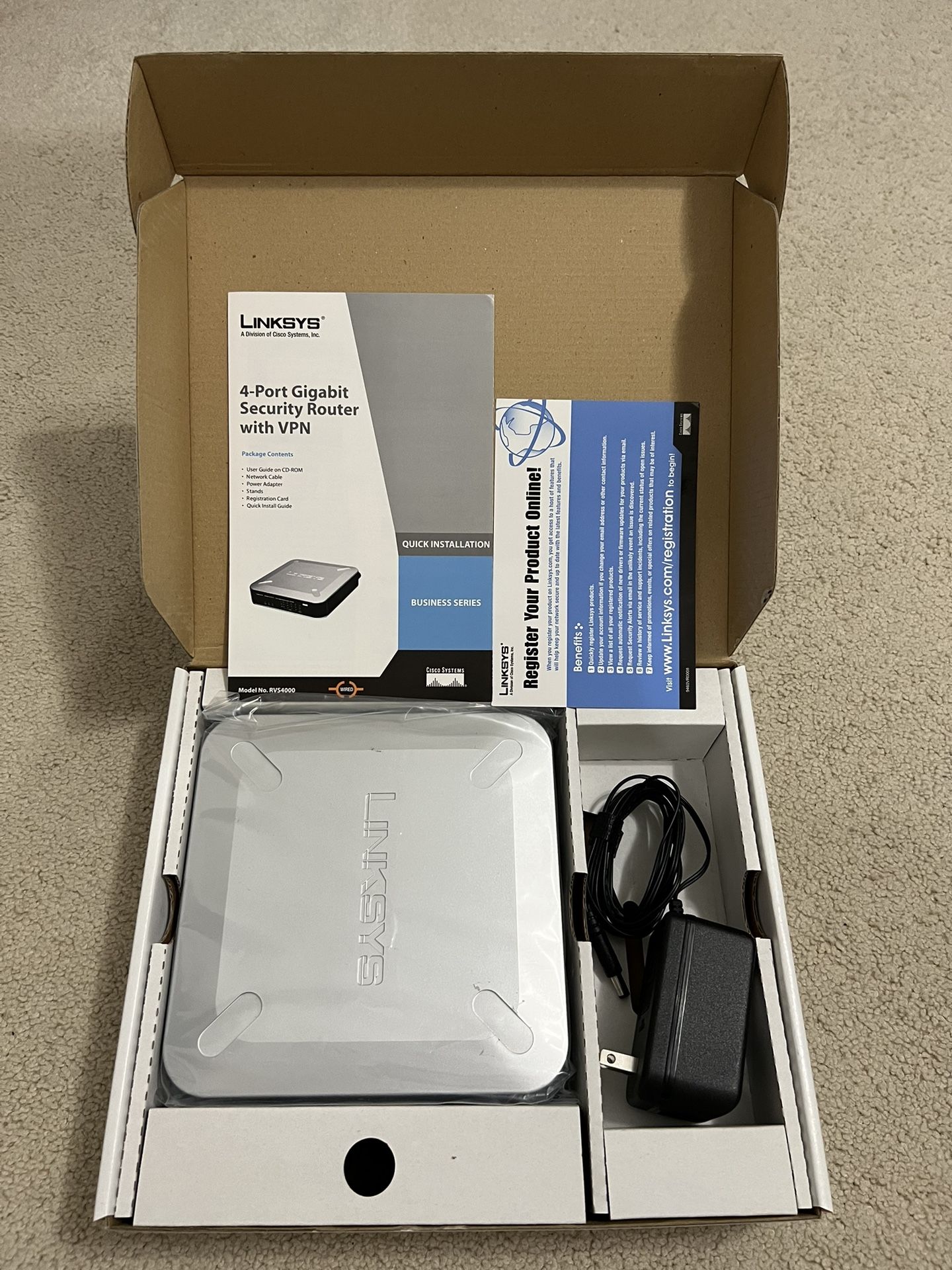 Gigabit Router - Linksys
