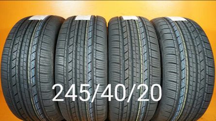 245/40/20 For Sale 4 New Tires We Service Motorcycle Tires