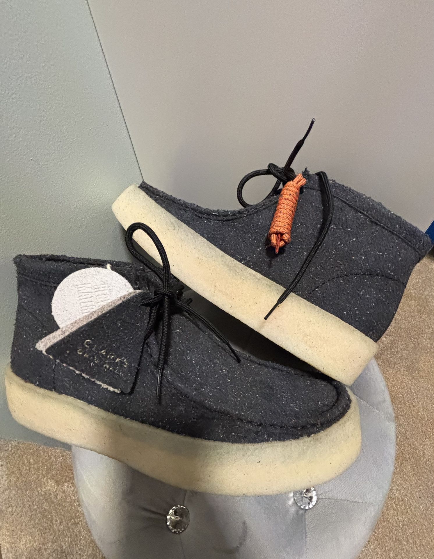 Wallabeecup BT BLACK ECO LEATHER BOOTS
