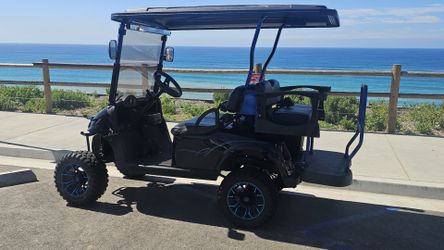 Custom street-legal ez-go golf cart (2022 refurbished, lithium battery)