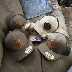 Leather Patch Hats 