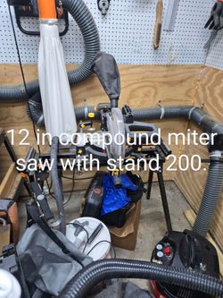 12 inch compound miter saw with Stand
