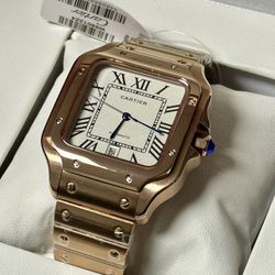 Rose Gold Luxury Watch