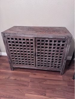 Distressed sideboard 39x18x30