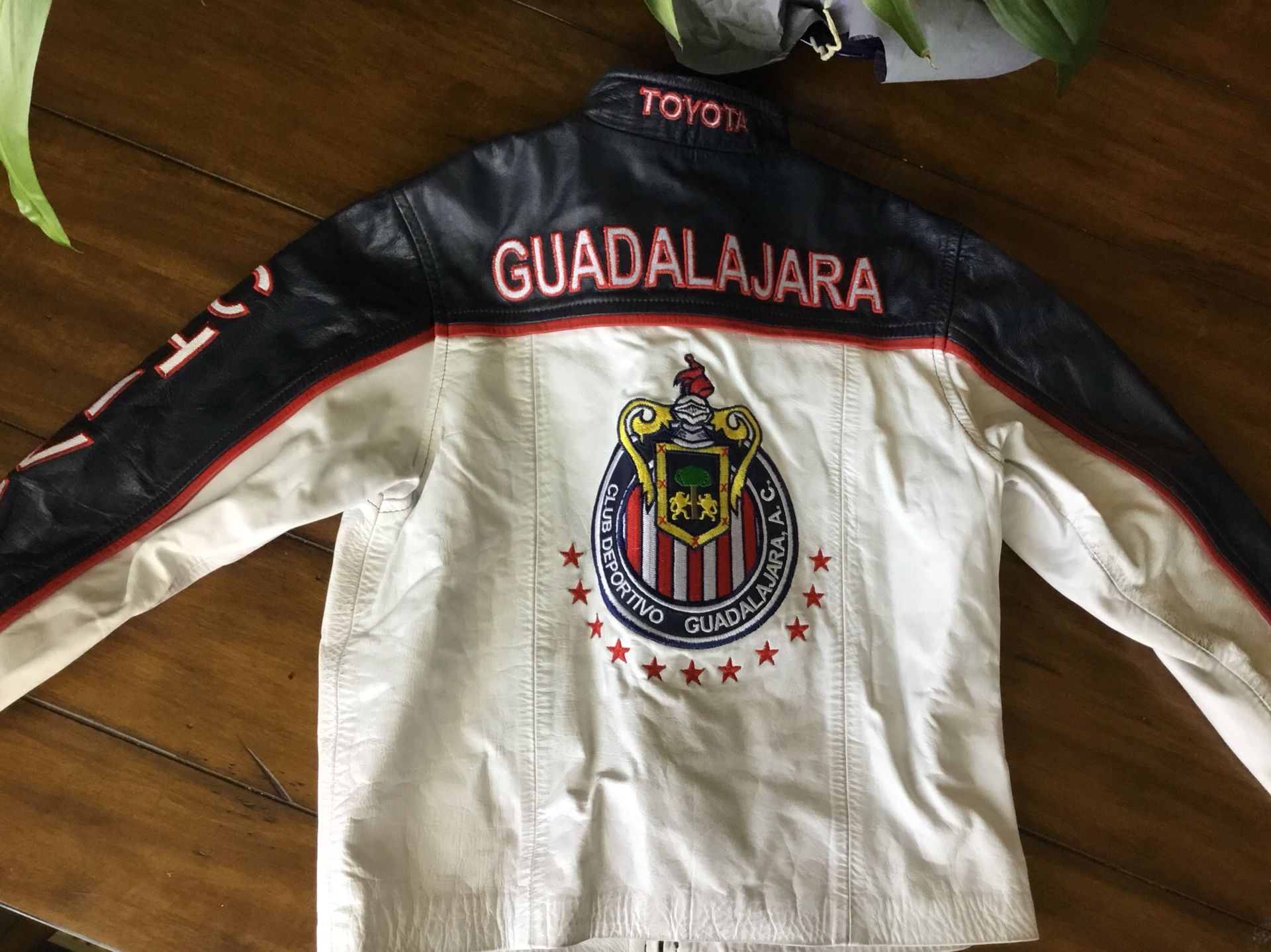 Chivas leather jacket clearance price