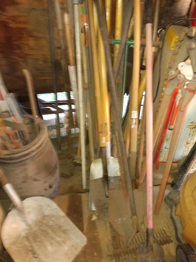 Yard TOOLS and Saws $5 Each 