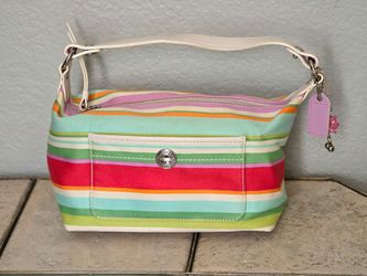 Y2K Coach Colorful Hampton Purse