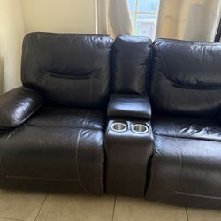Leather Couch