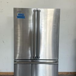 Viking - French Door Refrigerator - Stainless steel