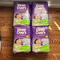 Cuties Sleep Overs Youth Youth Absorbent Underwear Small/Medium 38 to 65 lbs. SLP05301, 15 Ct