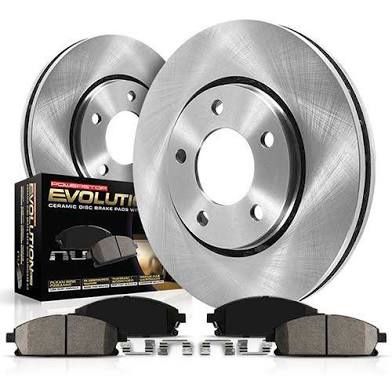 Rotors and Pads for Nissan- PowerStop Disc Brake Kit KOE6495
