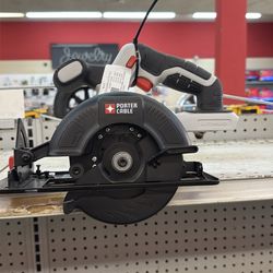 Porter cable circular saw with battery and charger