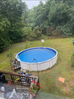 21 ft metal pool