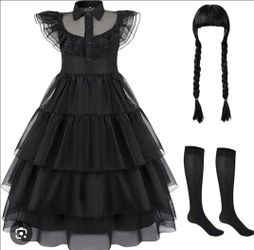 Wednesday Addams Size Child 10
