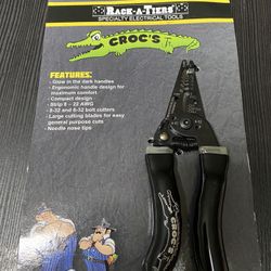 Rack-A-Tiers 47002 Croc’s Jr Needle Nose Wire Strippers