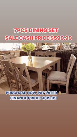 7pcs Dining set