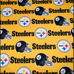 Pittsburgh Steeler Football Pattern Fabric/Tela Deportes Football
