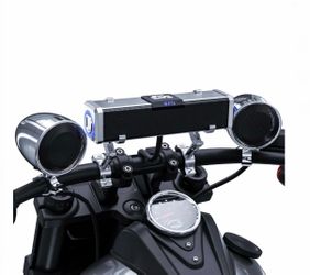 GoHawk Bluetooth Motorcycle Speaker FM Radio Sound Bar, ATV, Scooter, Harley Davidson